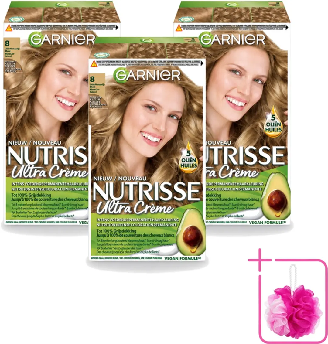 3 x Garnier