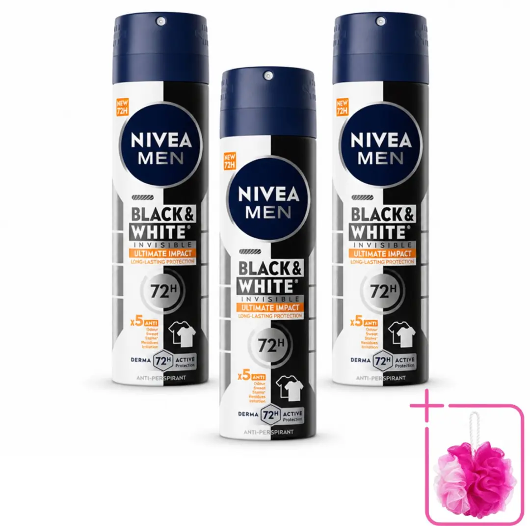 3 x NIVEA MEN