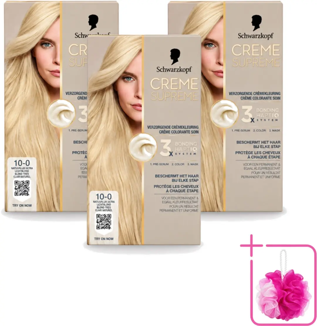 3 x Schwarzkopf