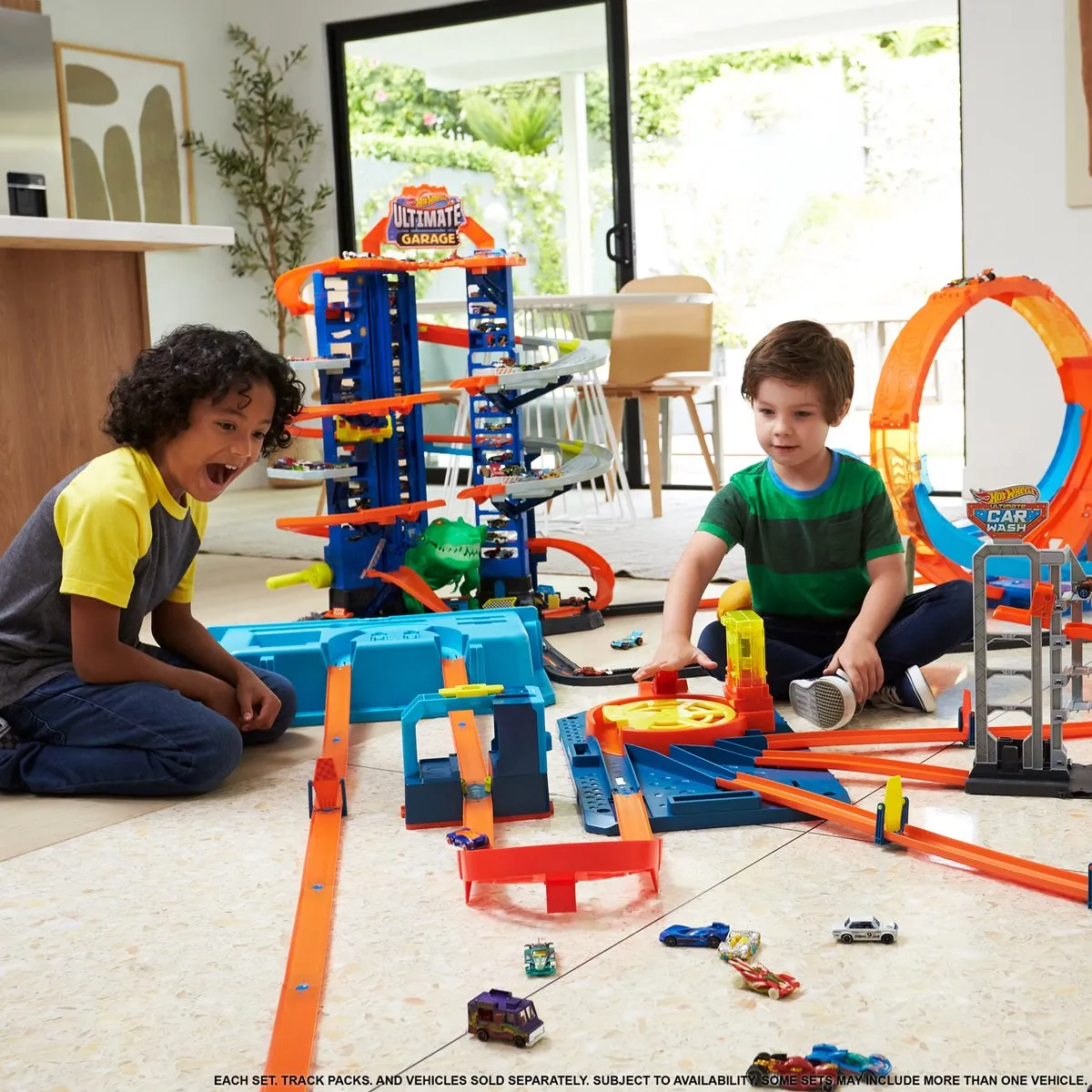 Hot Wheels Wervelende Looping GTV14 - Meerkleurig