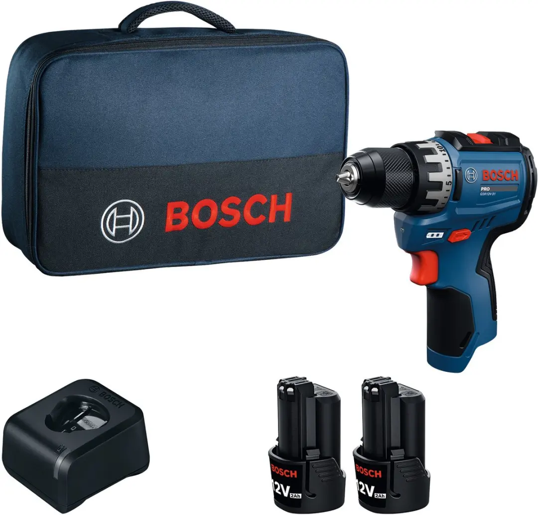 Bosch Professional PRO GSR 12V-31 Accu schroefboormachine 2x 2.0Ah