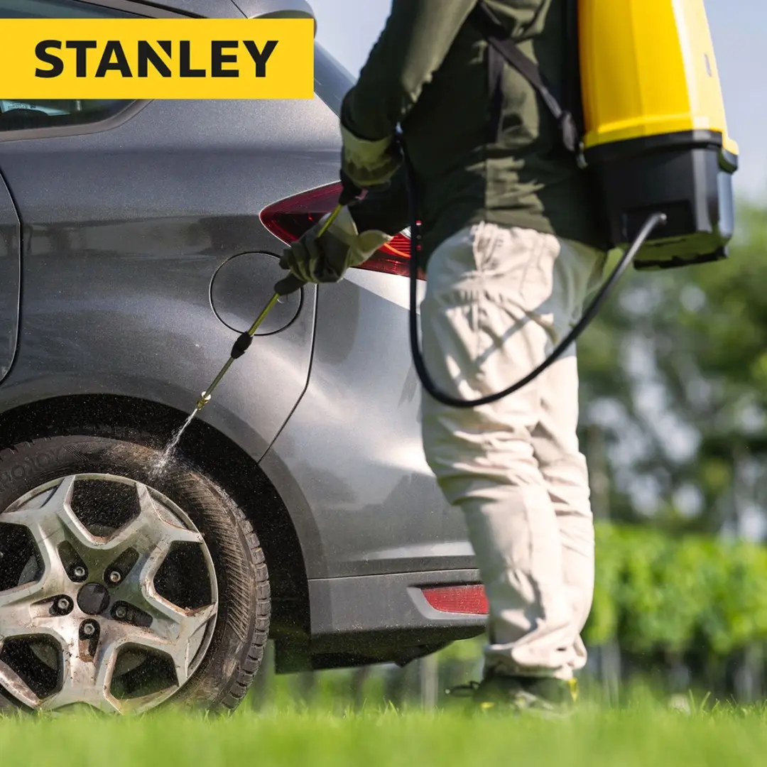 Stanley Druksproeier 16L Rug - Elektrisch - 5 Bar - 0.60L/min - Geel/Zwart - afbeelding 5 van 6
