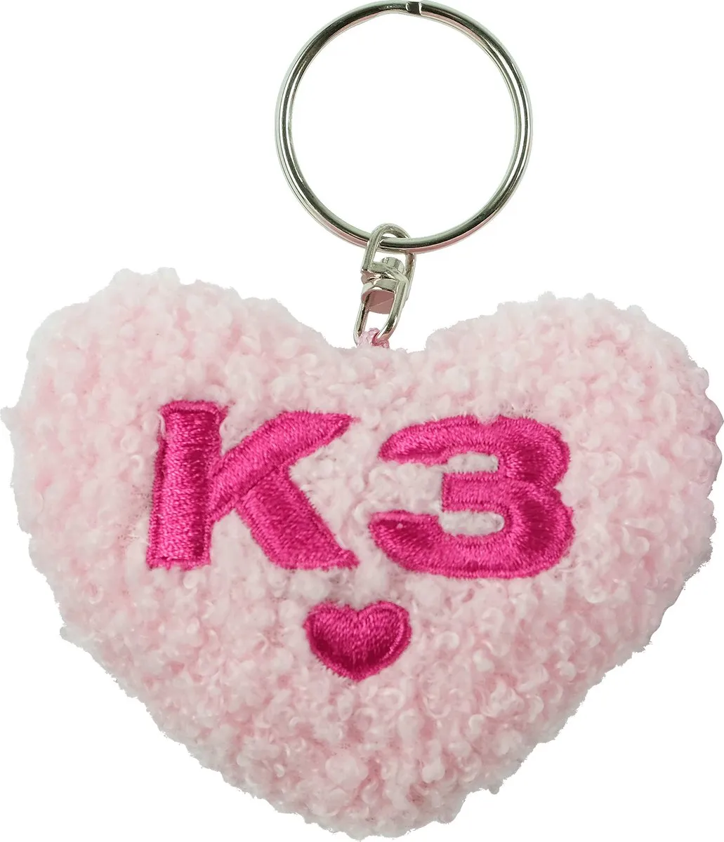 K3 Pluche Sleutelhanger Roos