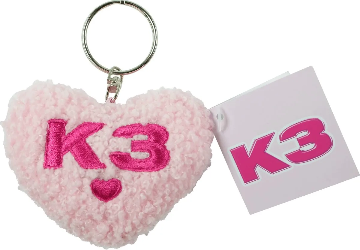 K3 Pluche Sleutelhanger Roos