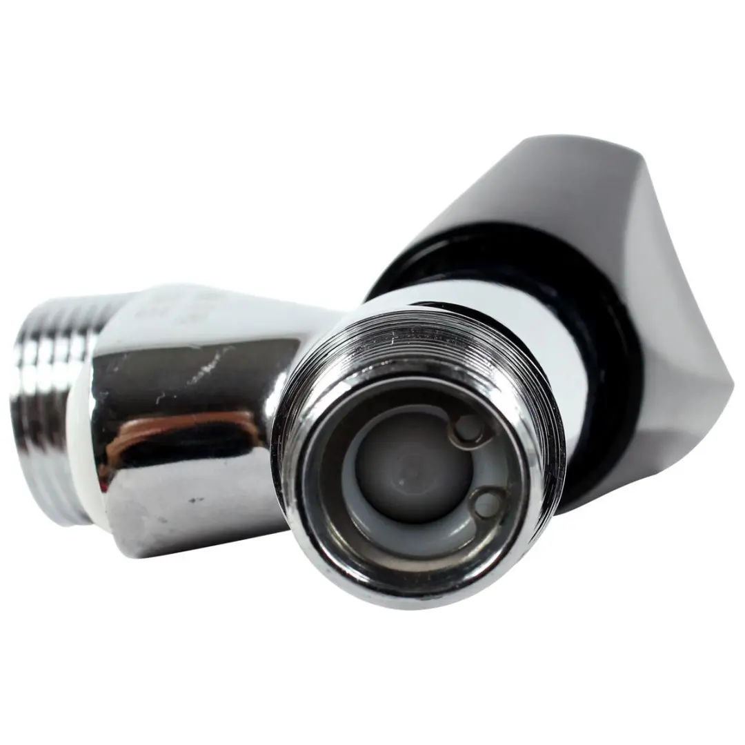 Scanpart Wasmachinekraan met Beluchter 1/2"x3/4" - Chroom - afbeelding 5 van 6
