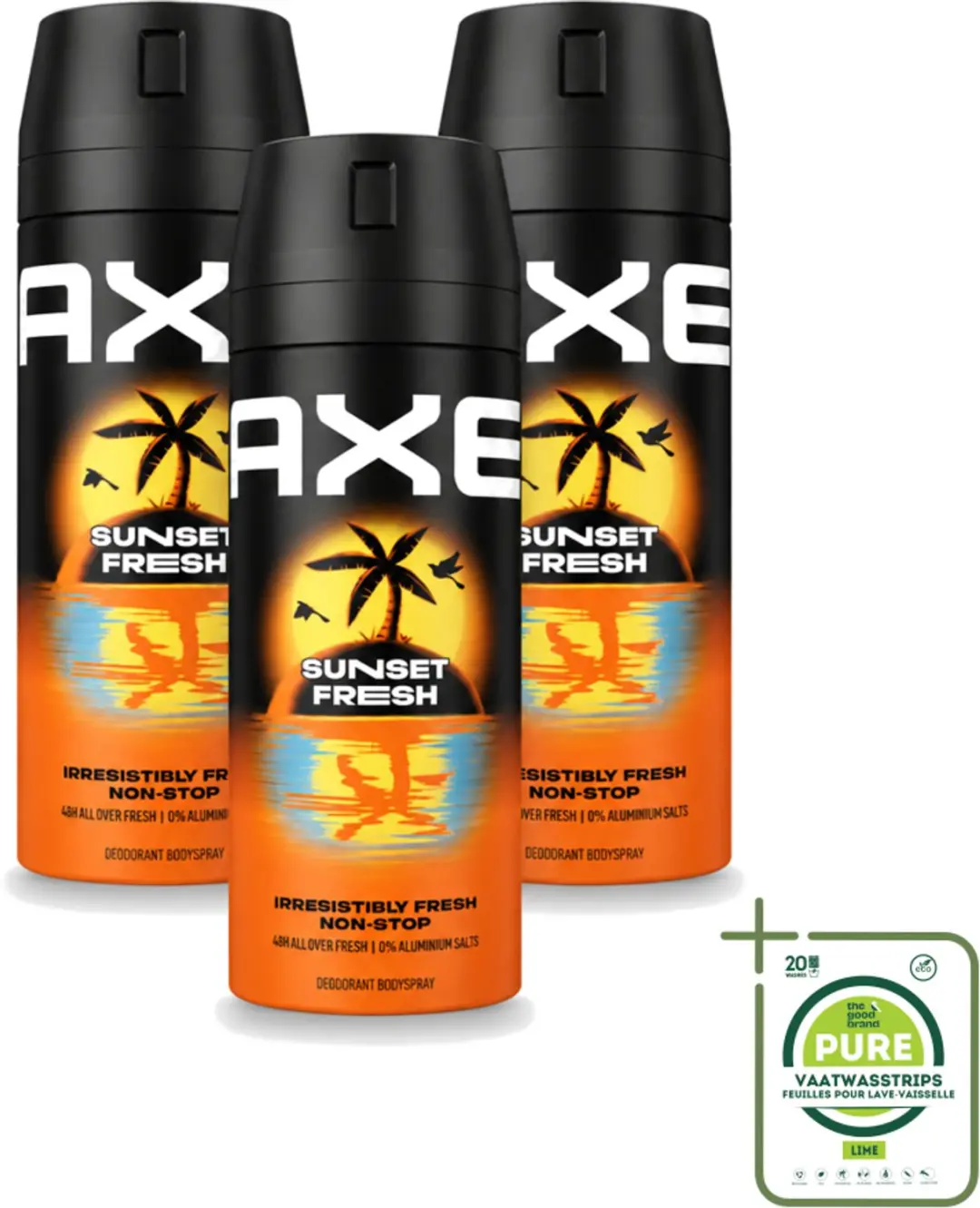 3 x Axe