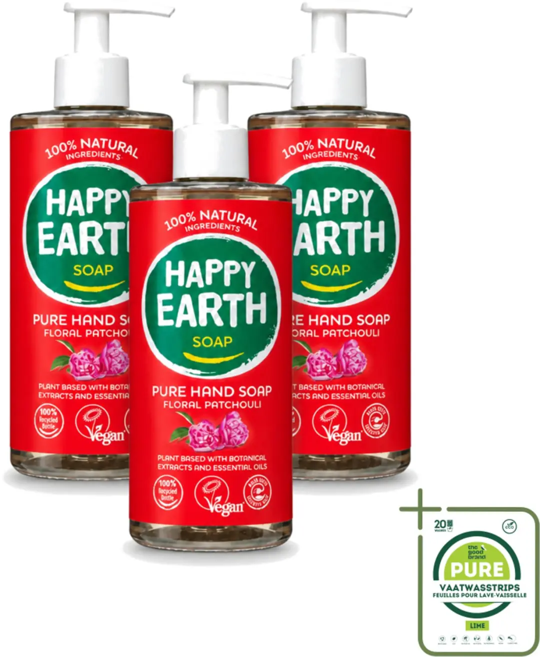 3 x Happy Earth