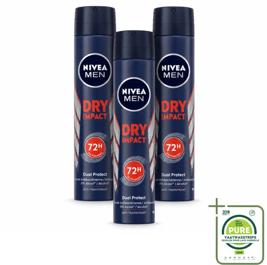 3 x NIVEA MEN