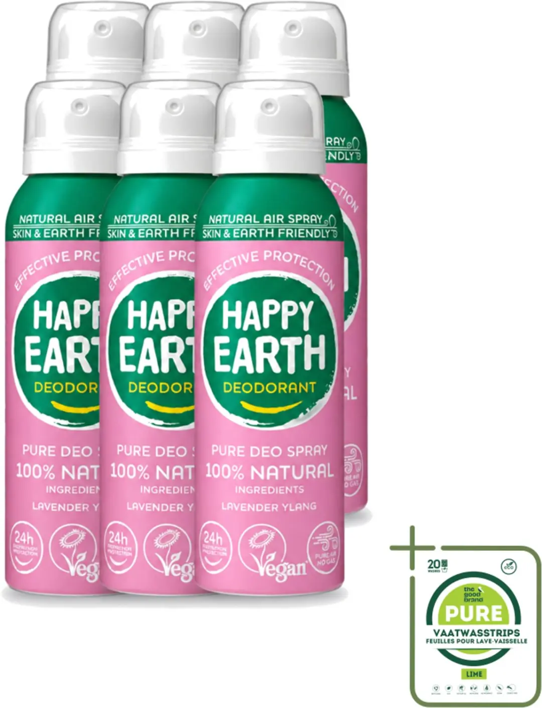 6 x Happy Earth