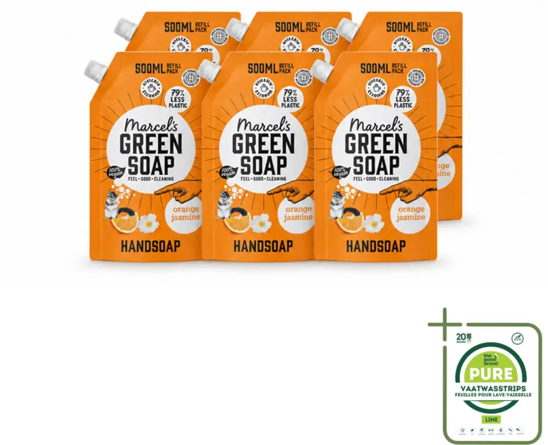 6 x Marcel’s Green Soap