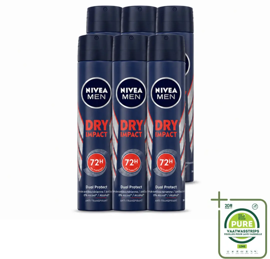 6 x NIVEA MEN