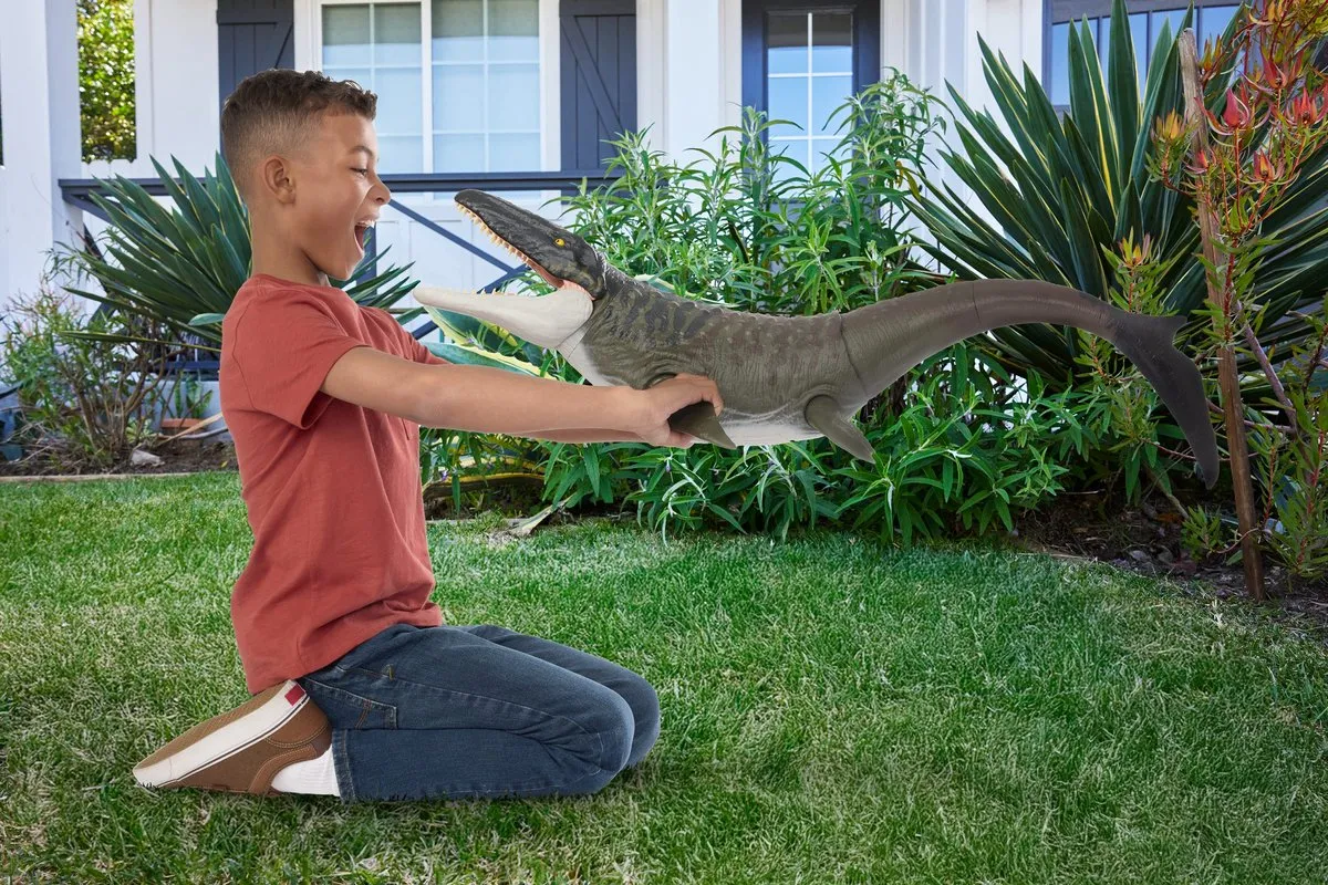 Jurassic World Superkolossale Mosasaurus JGB51 - Actiefiguur - Meerkleurig
