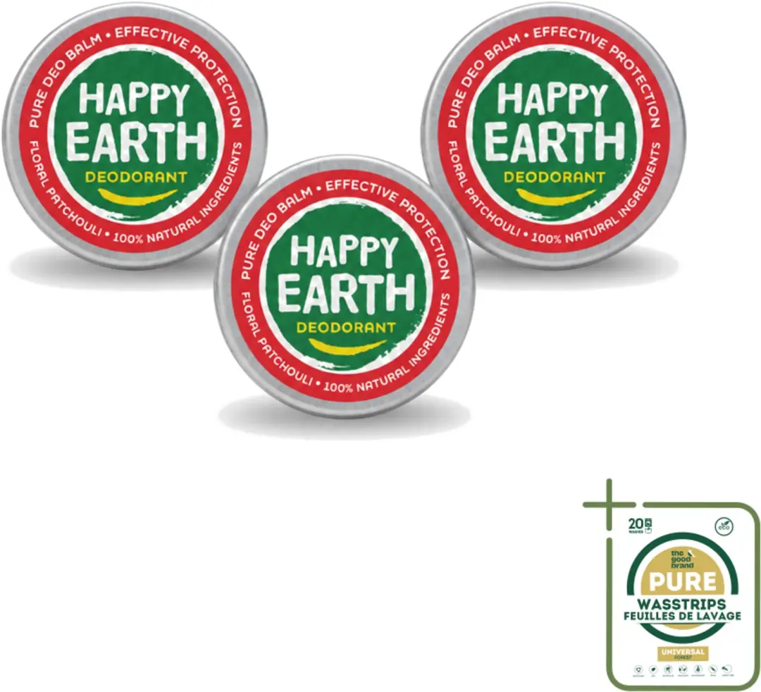 3 x Happy Earth