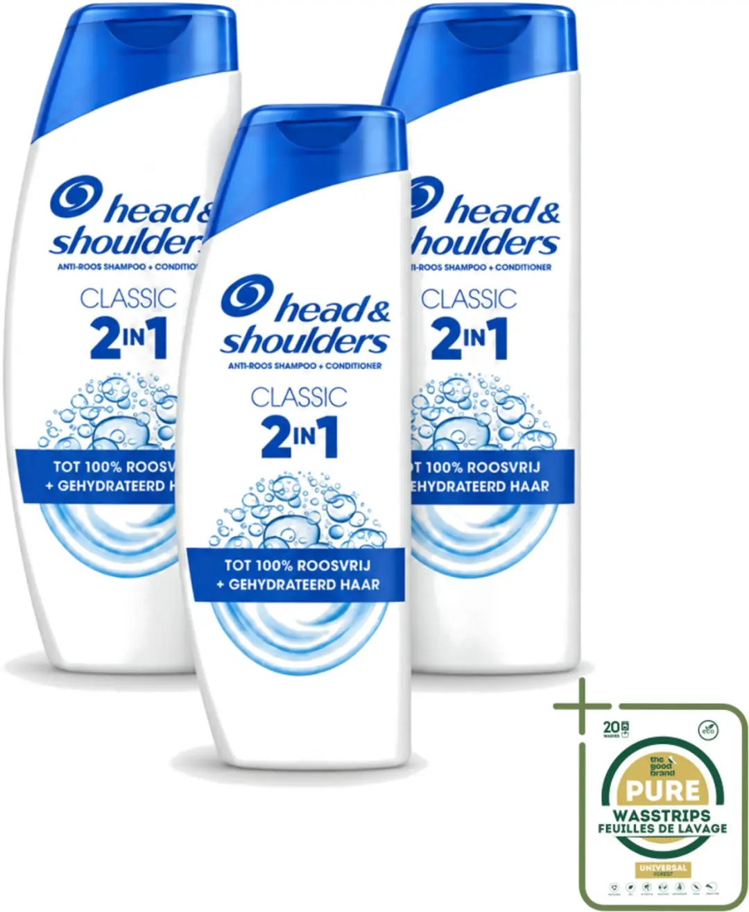 3 x Head & Shoulders