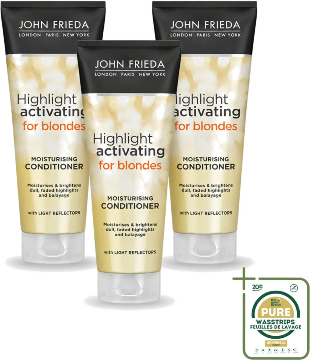 3 x John Frieda