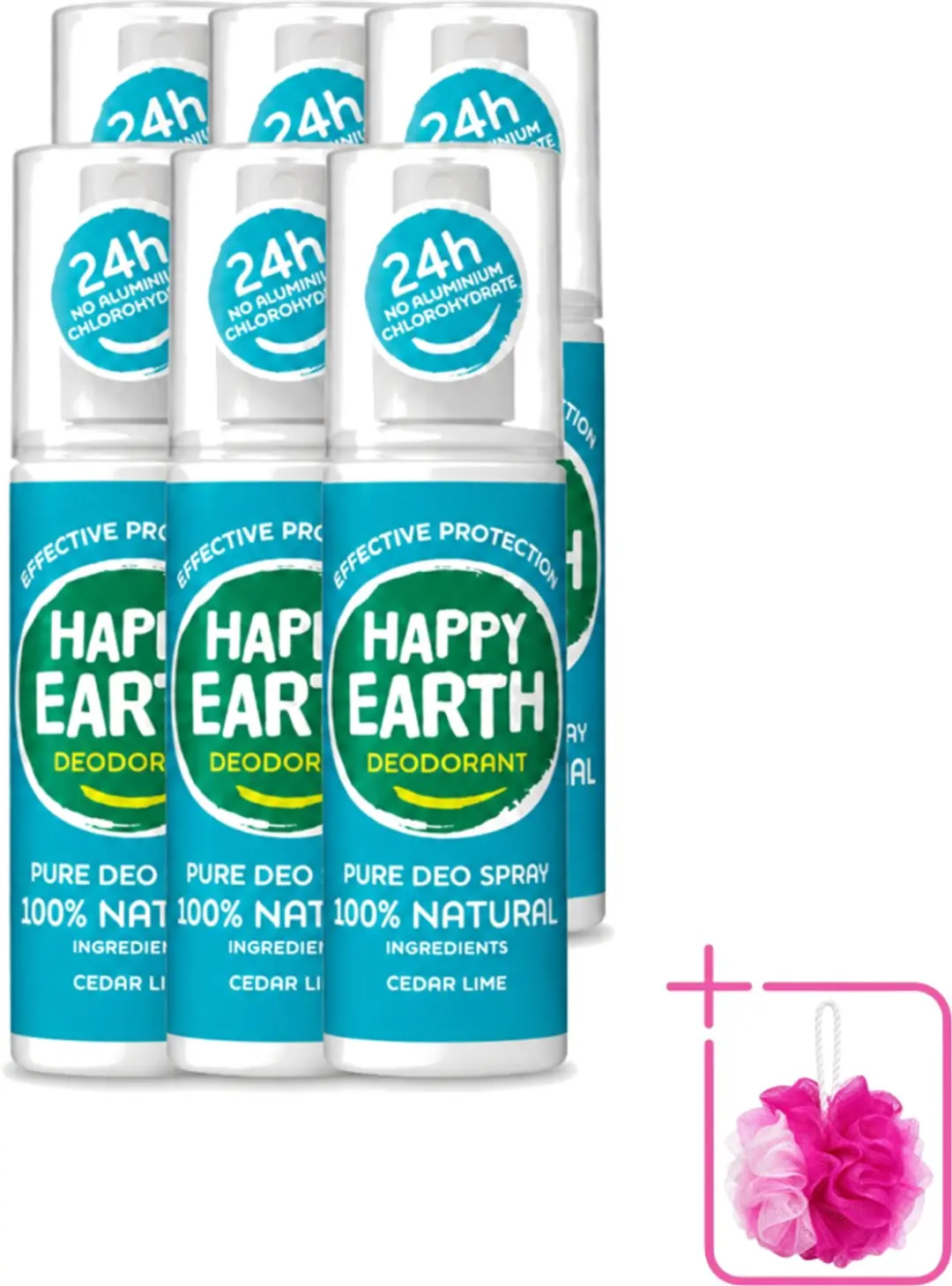 6 x Happy Earth