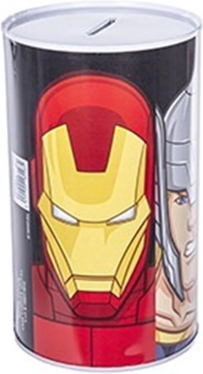 Marvel Avengers Spaarpot Metaal - 10x17cm - Kleurenmix