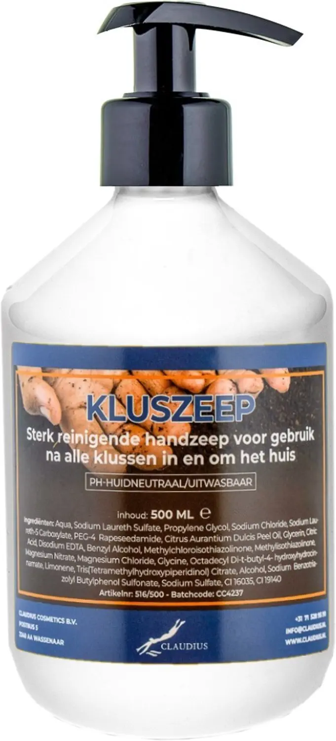 Kluszeep 500 ml met gratis pomp