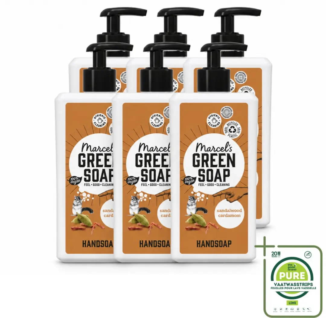 6 x Marcel's Green Soap