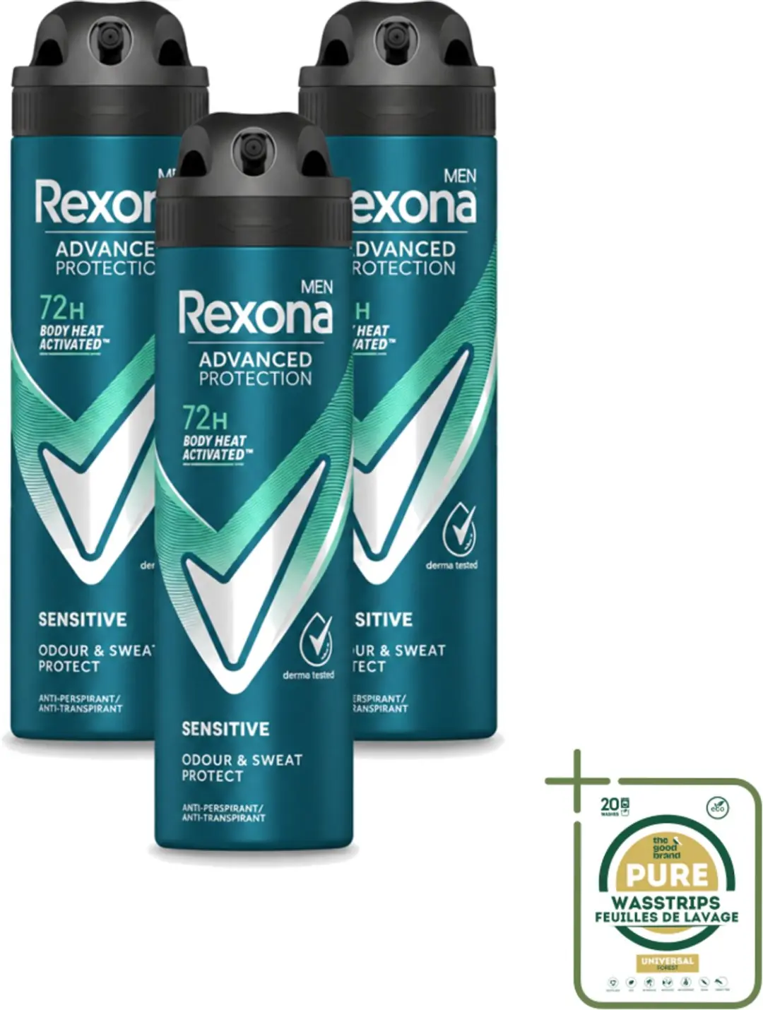 3 x Rexona Men