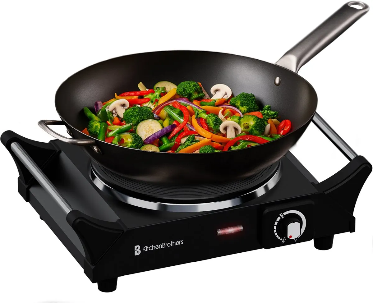 KitchenBrothers KB751 Elektrische Kookplaat 1500W