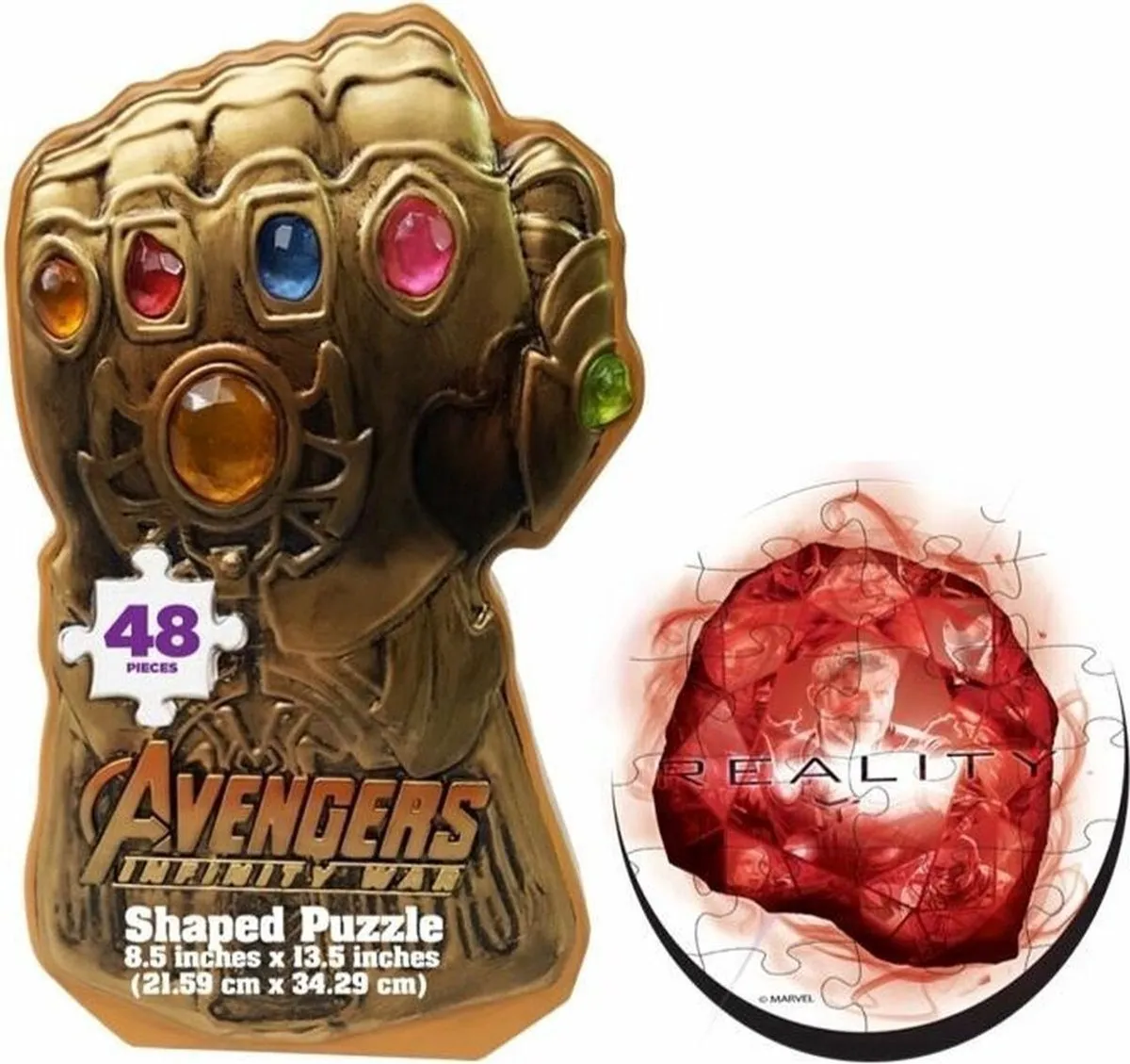 Marvel Avengers Infinity War Vormpuzzel