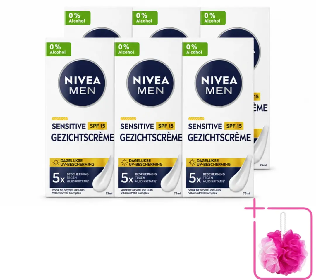 6 x NIVEA MEN