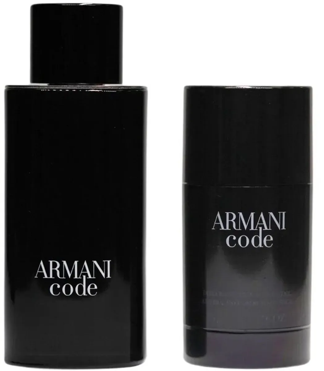Armani Code For Men Geschenkset - 125ml + 75g