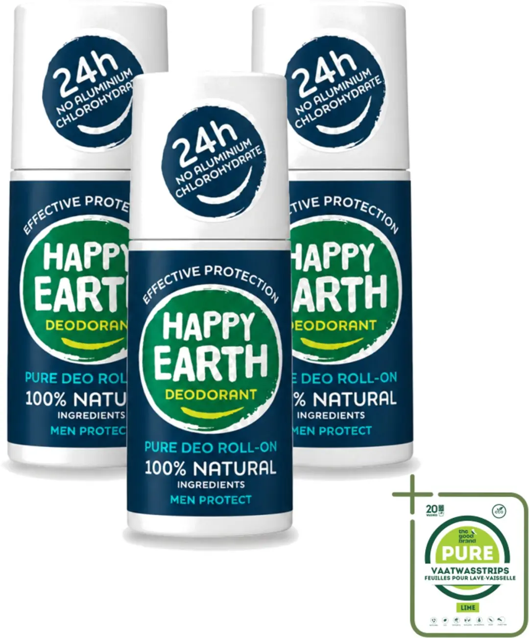 3 x Happy Earth