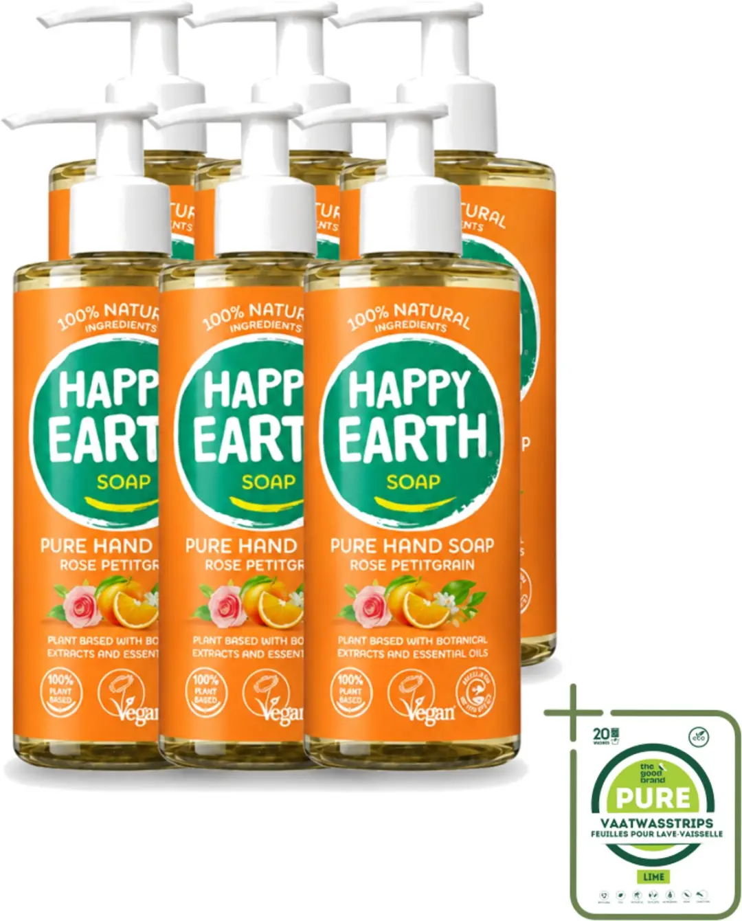 6 x Happy Earth