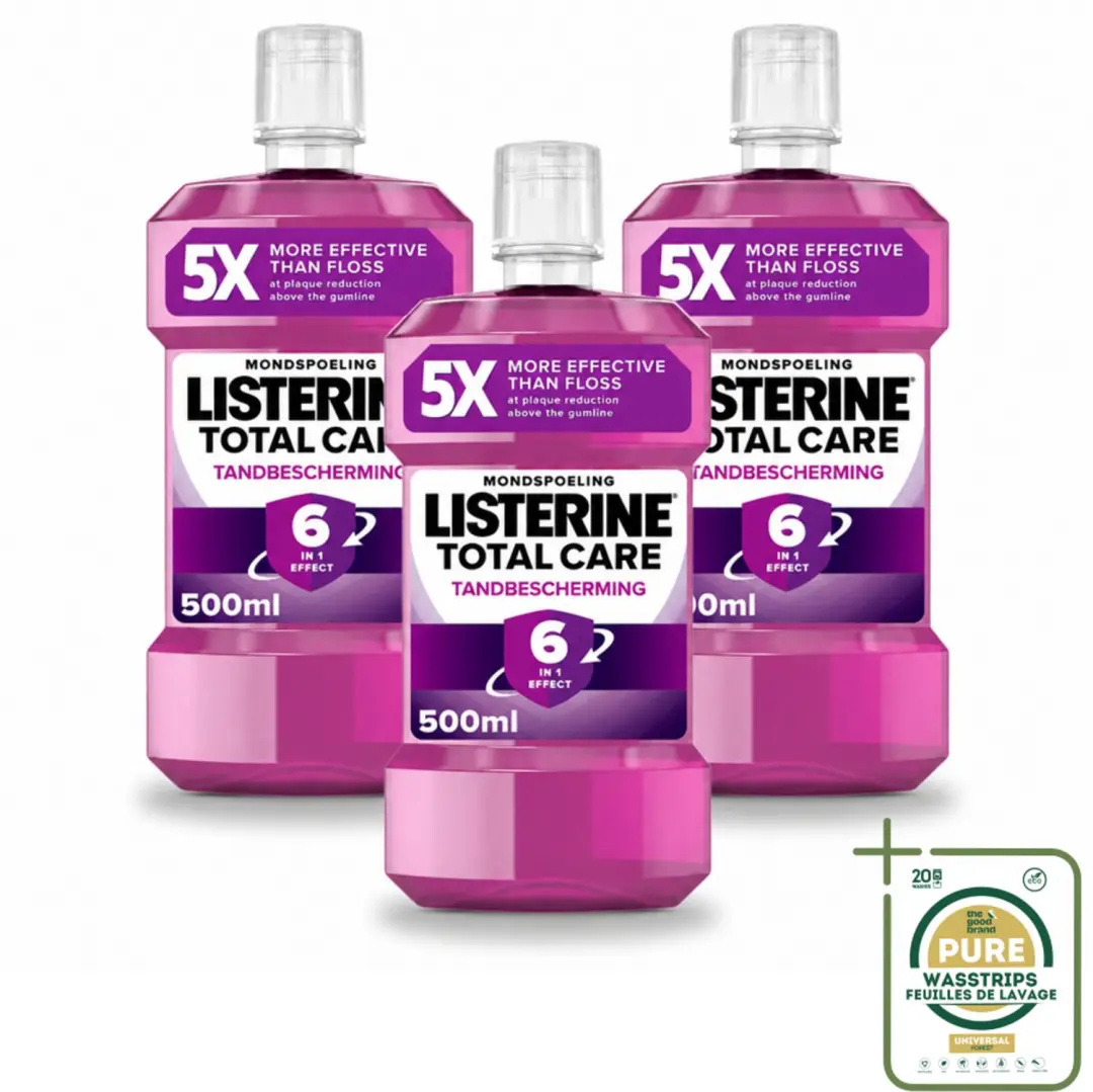 3 x Listerine