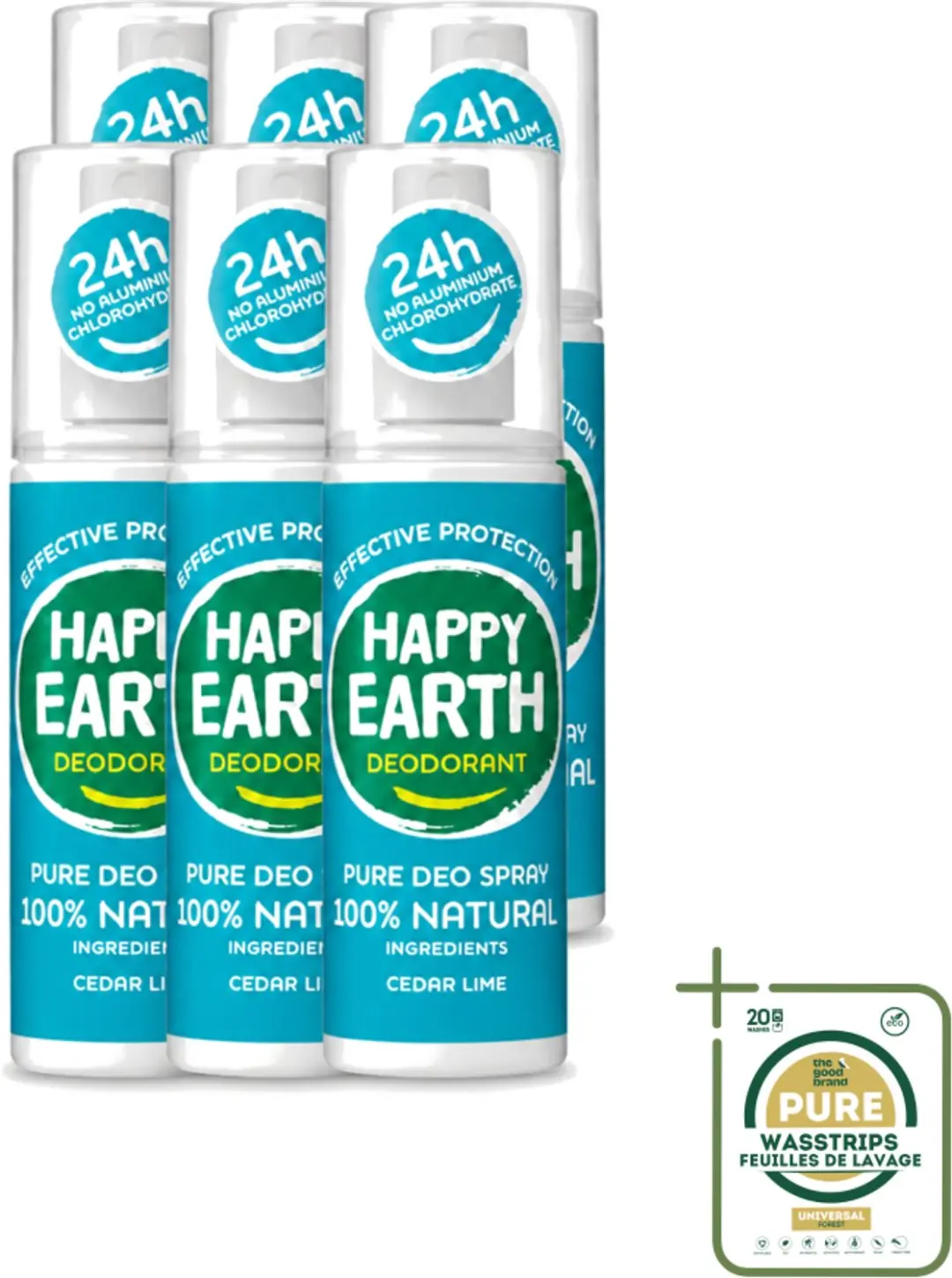 6 x Happy Earth