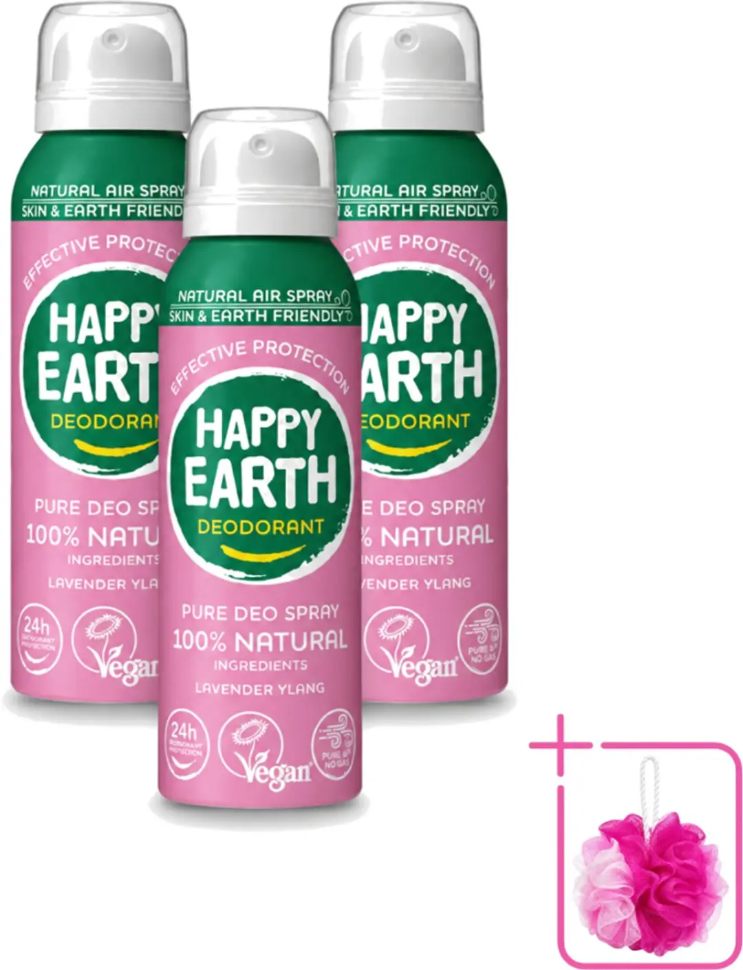 3 x Happy Earth