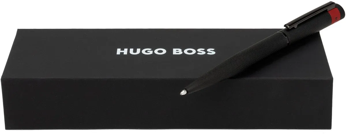 Hugo Boss Pen Loop Diamond - Zwart