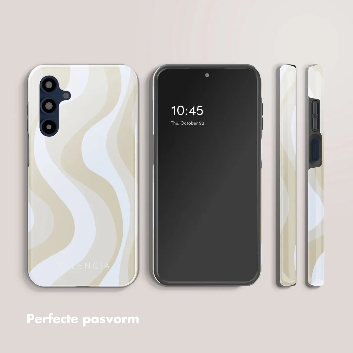 Selencia Hoesje Samsung Galaxy A16 Desert Waves Beige