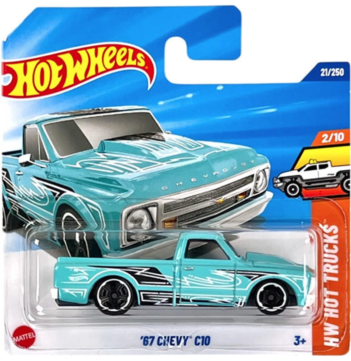 Hot Wheels '67 Chevy C10 HW Hot Trucks 2/10 1:64