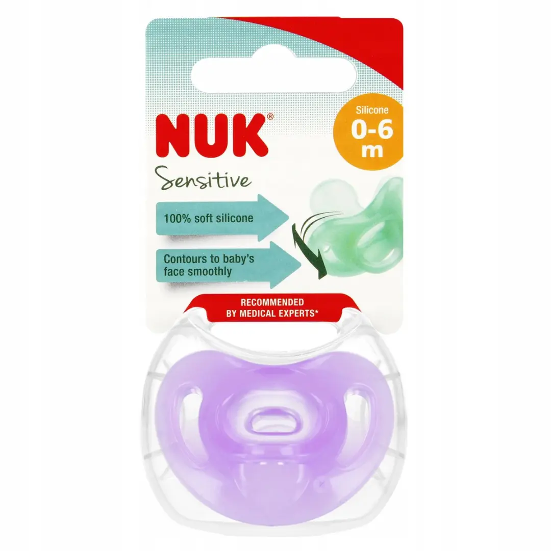 NUK Sensitive Siliconen Speen 0-6m