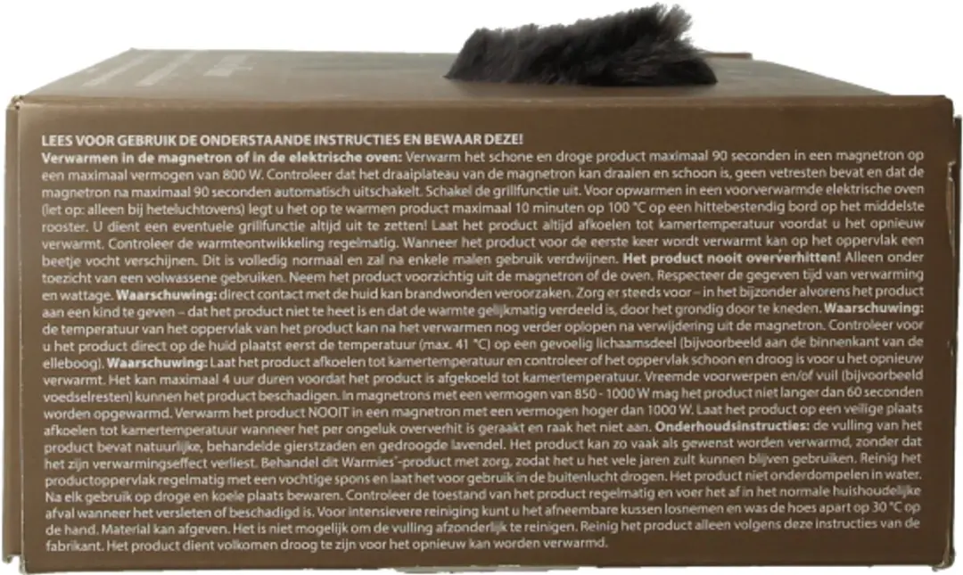 Warmies Neckwarmer - Zwart - afbeelding 5 van 6