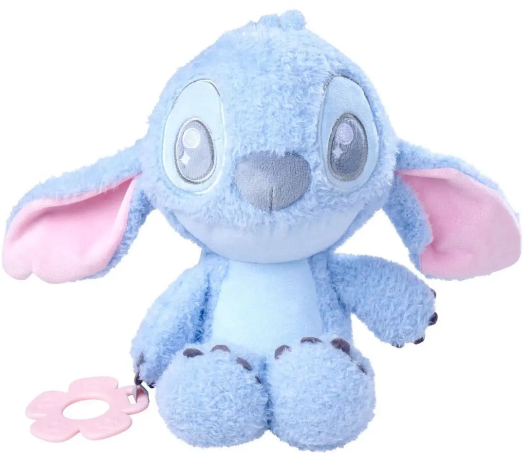 Simba Disney Stitch Pluche Knuffel 25cm - Bijtring - Multicolor - afbeelding 2 van 2
