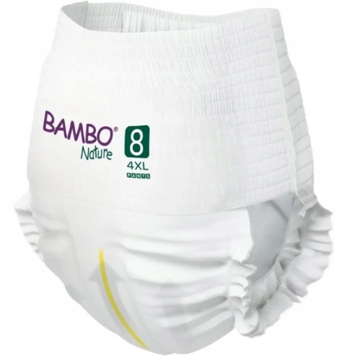 BAMBO Nature Luierbroekjes Maat 8 4XL - 16 Stuks