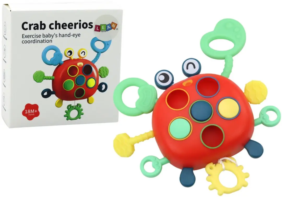 Krab Zintuiglijk Interactief Educatief Speelgoed Voor Kinderen Bijtring