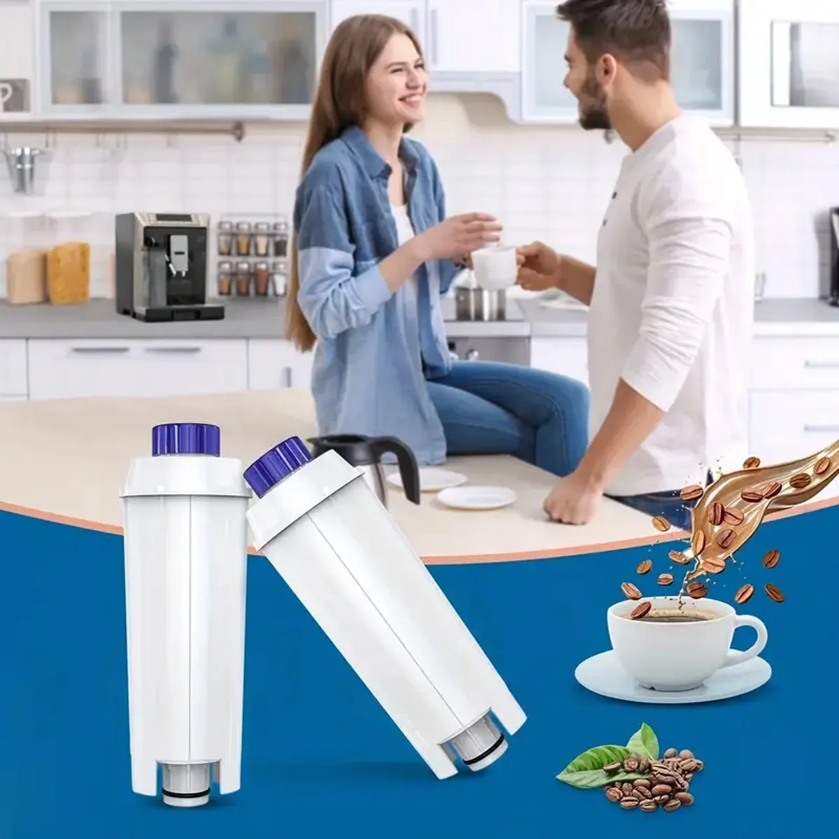 De'Longhi Waterfilter ECAM/ETAM Series - 2 Stuks - afbeelding 6 van 6