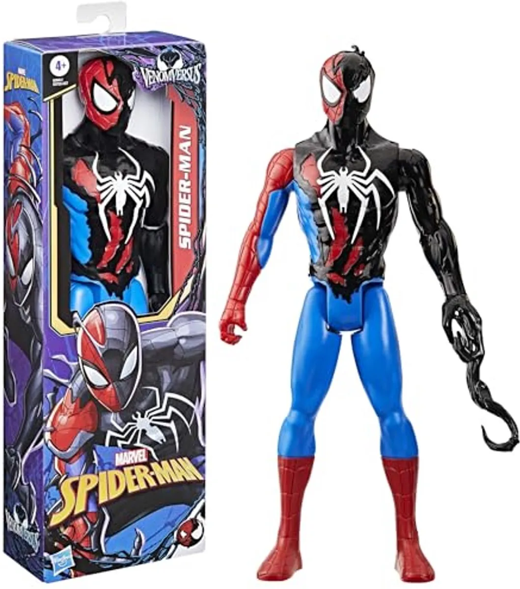 Marvel Venom vs Spider-Man Titan Actiefiguur - Multicolor