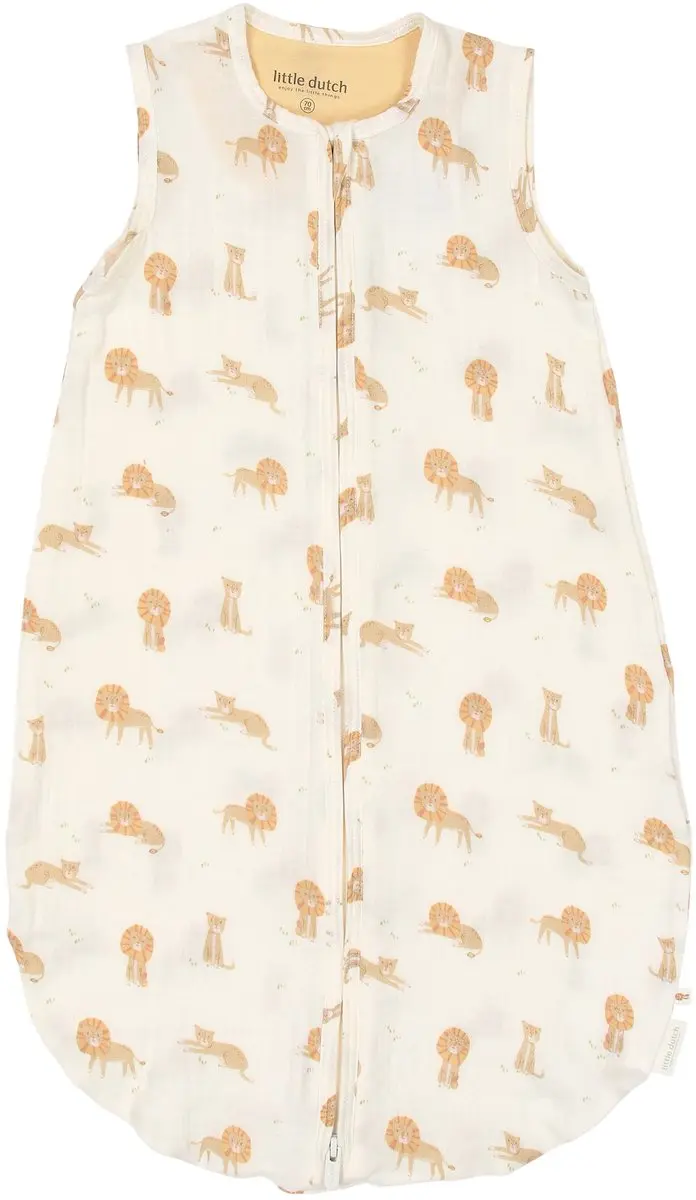 Little Dutch Safari Leo Slaapzak - 70 cm - Geel