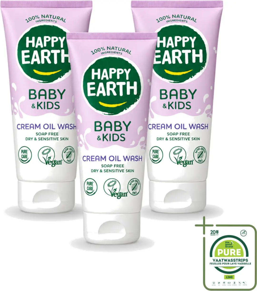 3 x Happy Earth