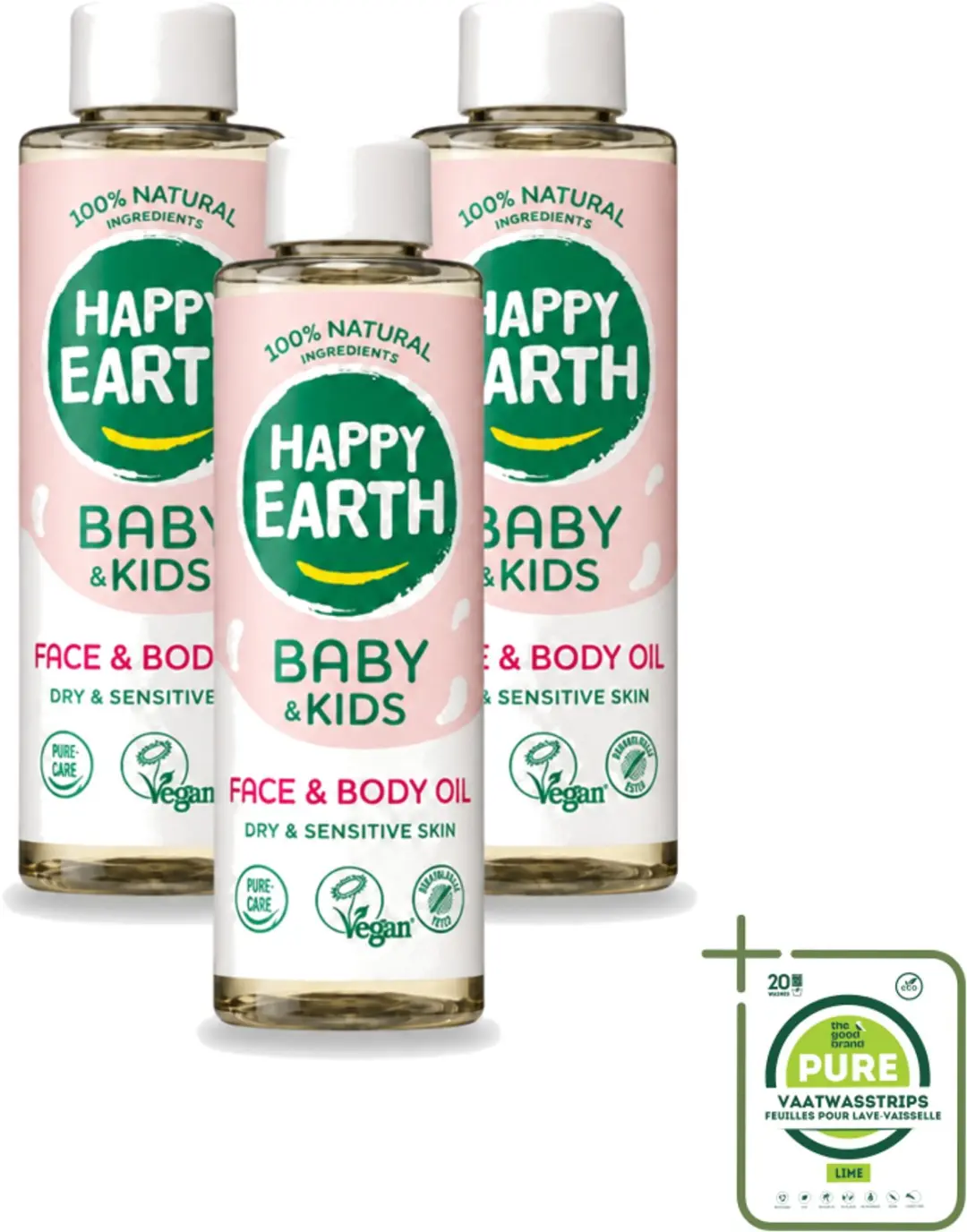 3 x Happy Earth