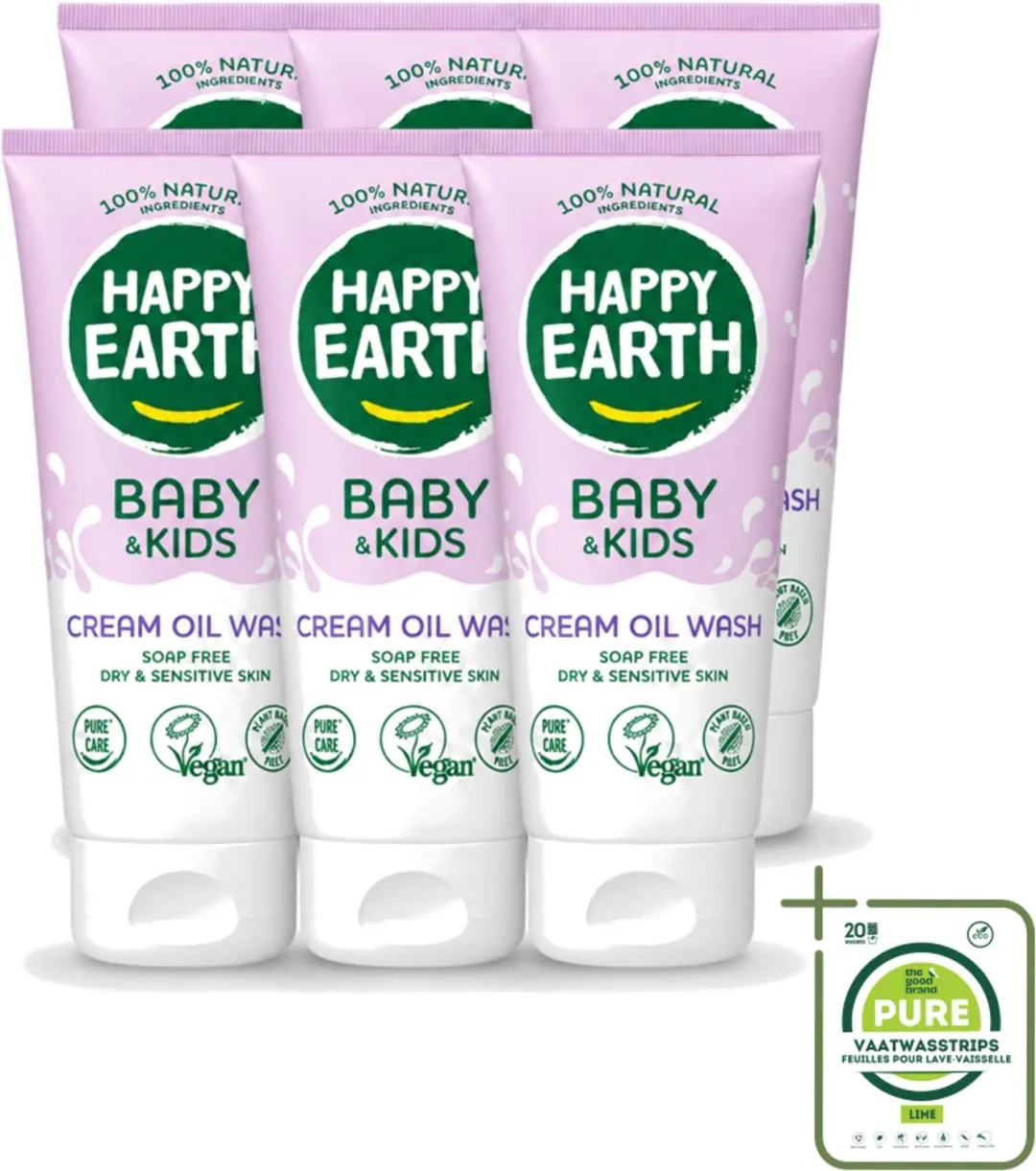 6 x Happy Earth