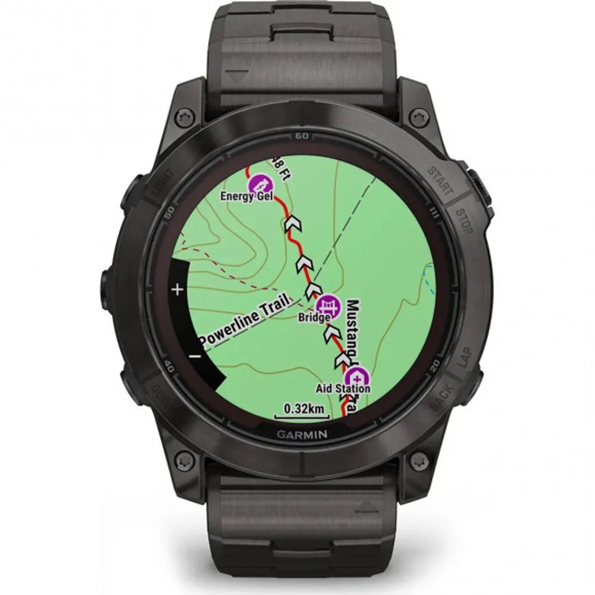 Garmin Fenix 7X Pro Sapphire Solar - 51mm - Carbongrijs Titanium - afbeelding 2 van 6