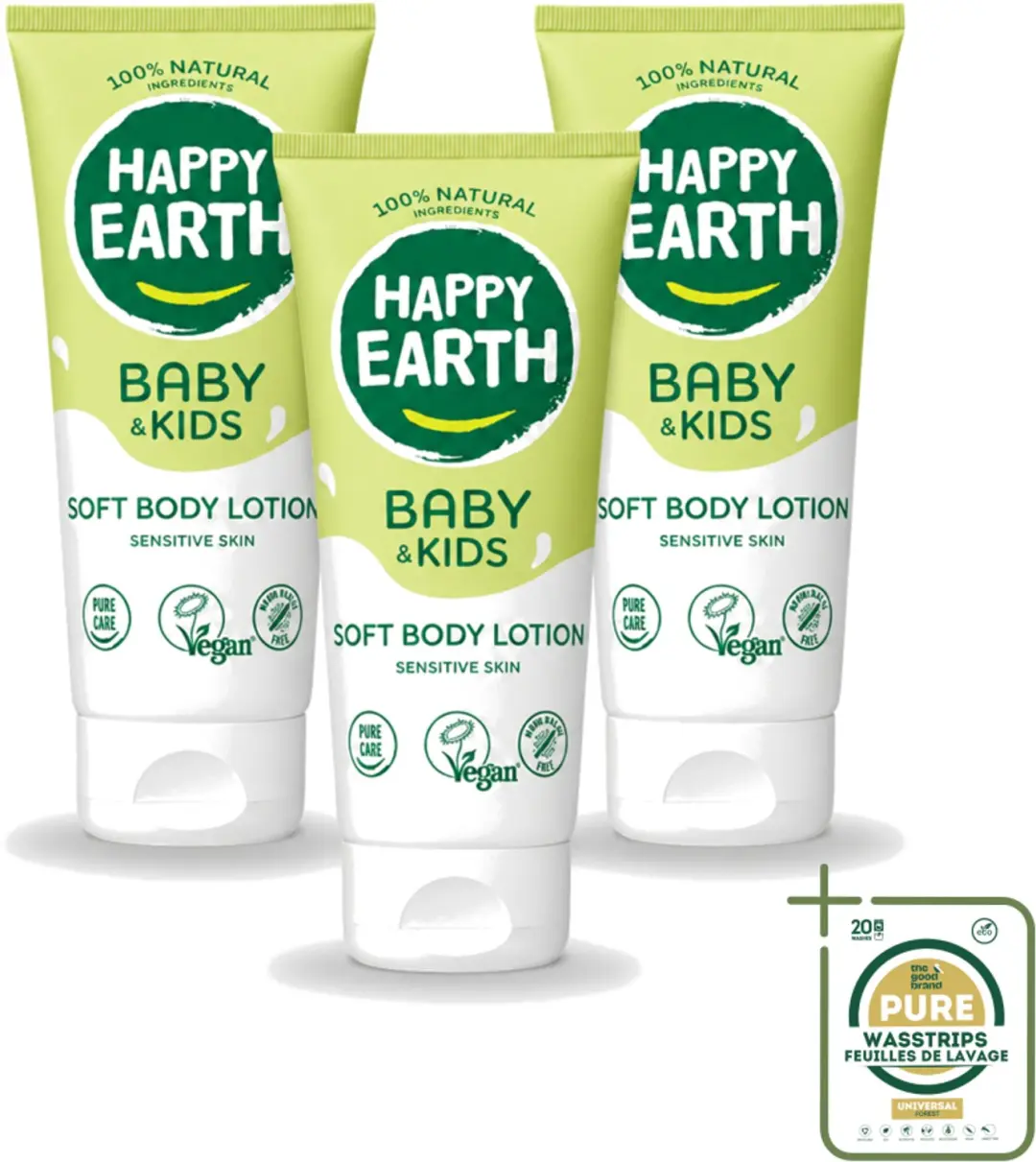 3 x Happy Earth