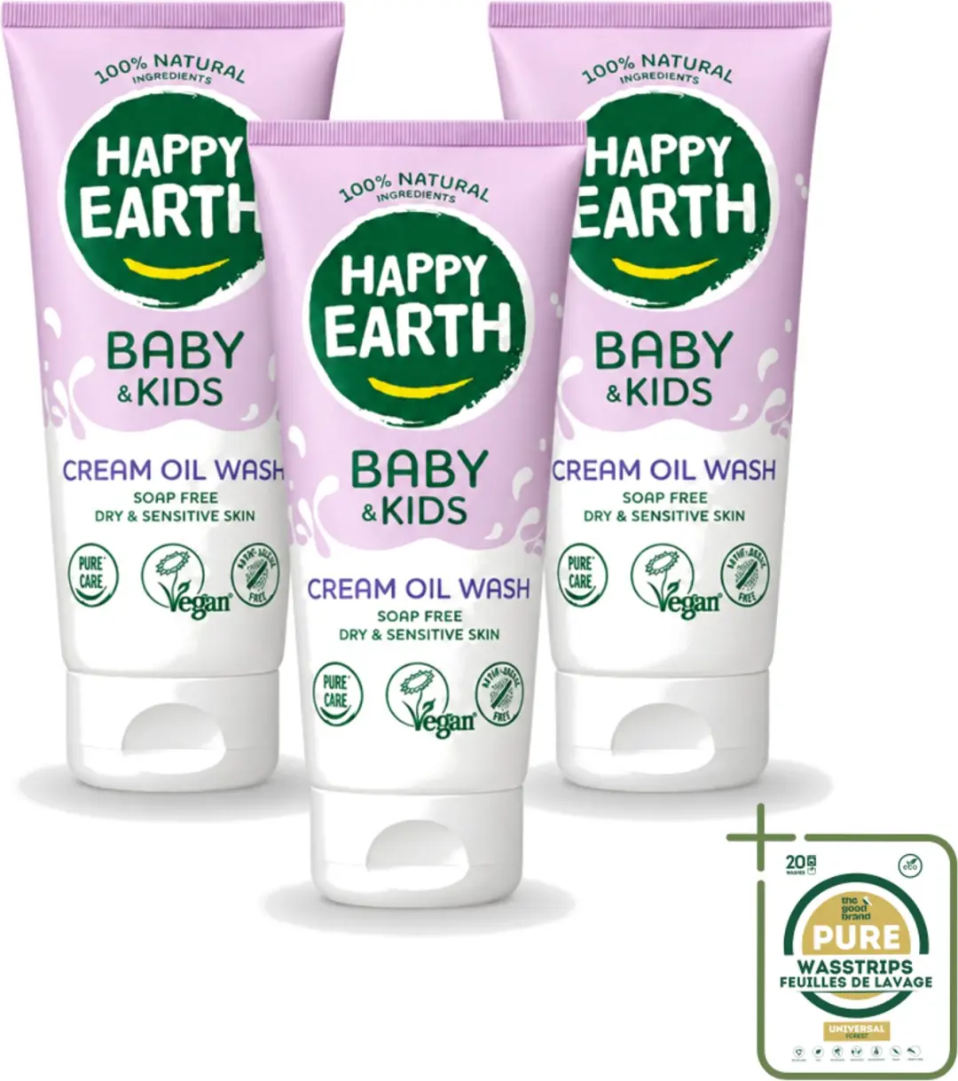 3 x Happy Earth